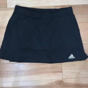 NWOT ADIDAS Tennis Skirt w/side pleats + shorts